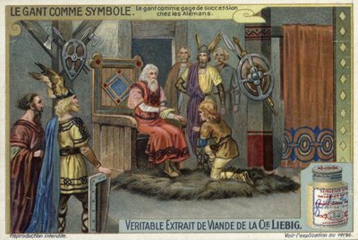 El guante como símbolo de sucesión entre los alamanes de European School